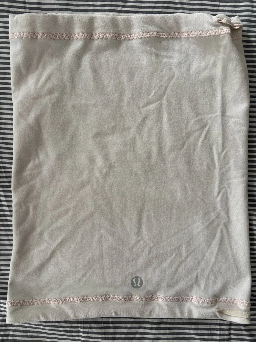 Pale Pink Lululemon Neck Gaiter